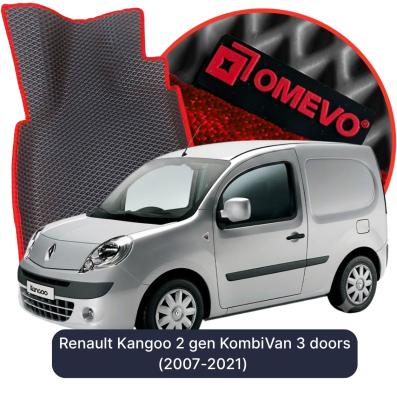 OMEVO EVA car mats for Renault Kangoo 2 gen KombiVan 3 doors (2007-2021)