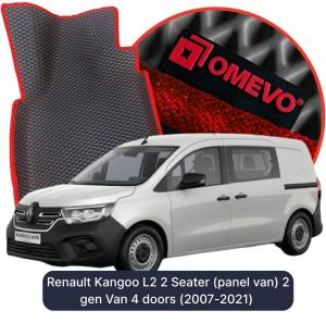 OMEVO 5D Pro EVA Mats for Renault Kangoo L2 2 Seater (panel van) 2 gen Van 4 doors (2007-2021)