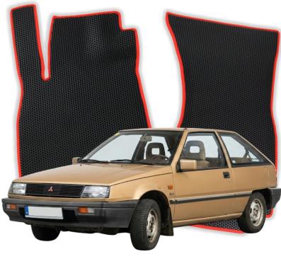 OMEVO EVA car mats for Mitsubishi Colt GLX C10 2 gen Kompakt 3-Türer (1984-1988)