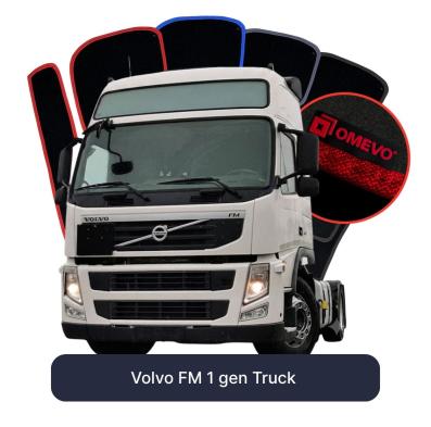 Velour car mats OMEVO for Volvo FM 1 gen Truck (1998-2025)