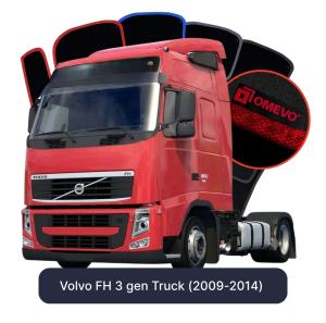 OMEVO Velour Car Mats for Volvo FH 3 gen Truck (2009-2014)