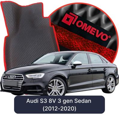 OMEVO EVA car mats for Audi S3 8V 3 gen Sedan (2012-2020)