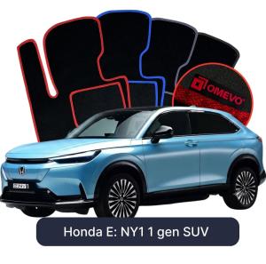 OMEVO Velour Car Mats for Honda E: NY1 1 gen SUV (2023-2025)