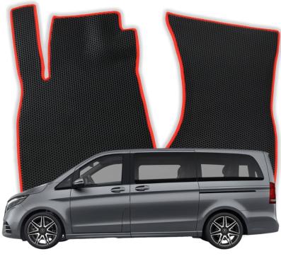 OMEVO EVA car mats for Mercedes-Benz Vito 9 Seater W639 2 gen Minivan 4 doors Extra Long (2003-2014)