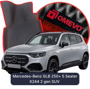 OMEVO 5D Pro EVA Mats for Mercedes-Benz GLB 250+ 5 Seater X244 2 gen SUV (2025-2026)