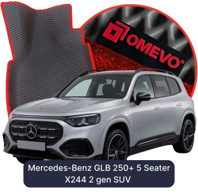 OMEVO EVA car mats for Mercedes-Benz GLB 250+ 5 Seater X244 2 gen SUV (2025-2026)