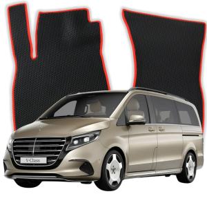 OMEVO EVA Mats® for Mercedes-Benz V klasa 6 Seater without table 300D 4 gen Van 5 doors Long (2023-2026)