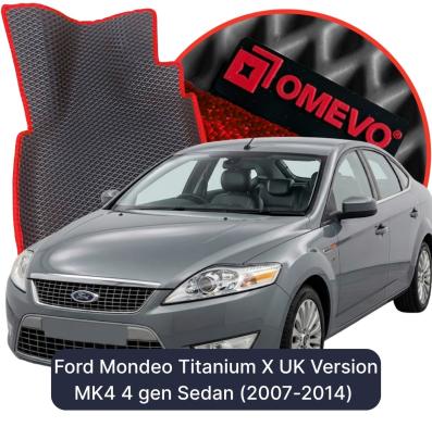 OMEVO EVA car mats for Ford Mondeo Titanium X UK Version MK4 4 gen Sedan (2007-2014)
