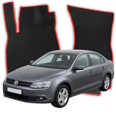 OMEVO EVA car mats for Volkswagen Jetta Comfortline A6 6 gen Sedan (2010-2018)