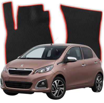 OMEVO EVA car mats for Peugeot 108 1 gen Hatchback 5 doors (2014-2022)