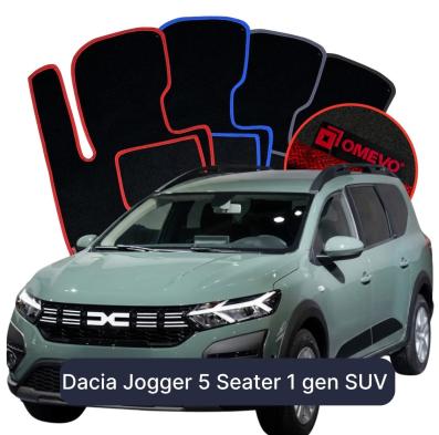 Velour car mats OMEVO for Dacia Jogger 5-seater 1 gen SUV (2021–2025)