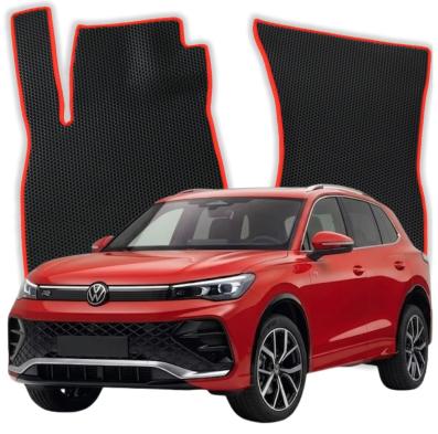 OMEVO EVA car mats for Volkswagen Tiguan R-Line Hybrid 3 gen SUV 5 doors (2023-2026)