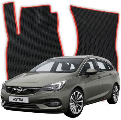 OMEVO EVA car mats for Opel Astra K Facelift >2019 B16 5 gen Hatchback 5 doors (2015-2021)
