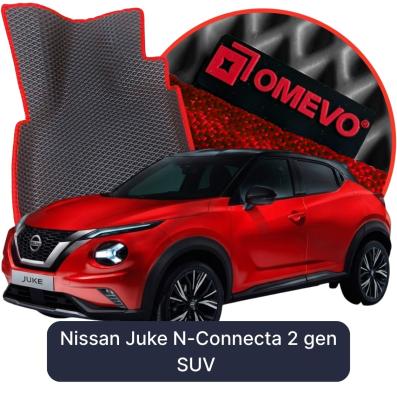 OMEVO EVA car mats for Nissan Juke N-Connecta 2 gen SUV (2019-2026)