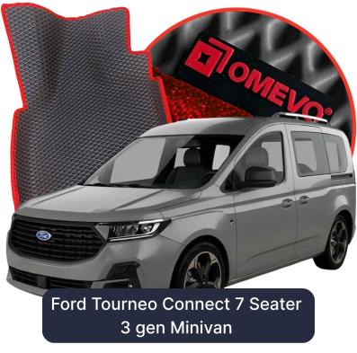 OMEVO EVA car mats for Ford Tourneo Connect 7 Seater 3 gen Minivan (2022-2026)