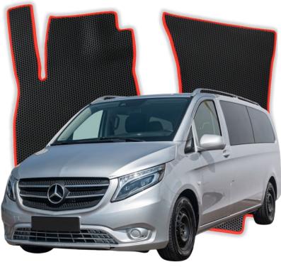 OMEVO EVA car mats for Mercedes-Benz Viano 6 Seater 2 gen Minivan 5 doors (2003-2014)