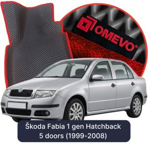 OMEVO 5D Pro EVA Mats for Škoda Fabia 1 gen Hatchback 5 doors (1999-2008)
