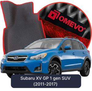OMEVO 5D Pro EVA Mats for Subaru XV GP 1 gen SUV (2011-2017)