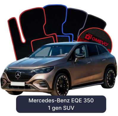 Velour car mats OMEVO for Mercedes-Benz EQE 350 1 gen SUV (2022-2025)