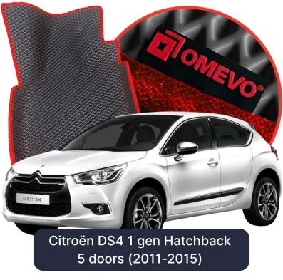 OMEVO EVA car mats for Citroën DS4 1 gen Hatchback 5 doors (2011-2015)