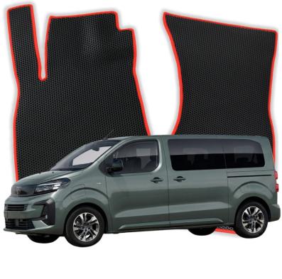 OMEVO EVA car mats for Opel Zafira Life 8 Seater Extra Long 1 gen Minivan (2019-2026)