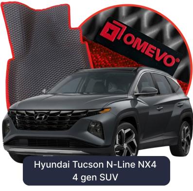 OMEVO EVA car mats for Hyundai Tucson N-Line NX4 4 gen SUV (2020-2026)