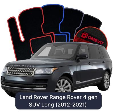 Velour car mats OMEVO for Land Rover Range Rover 4 gen SUV Long (2012-2021)