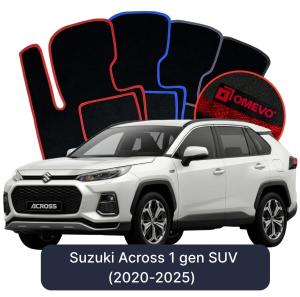 OMEVO Velour Car Mats for Suzuki Across 1 gen SUV (2020-2025)