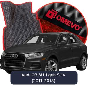 OMEVO 5D Pro EVA Mats for Audi Q3 8U 1 gen SUV (2011-2018)