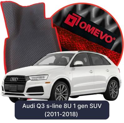 OMEVO EVA car mats for Audi Q3 s-line 8U 1 gen SUV (2011-2018)