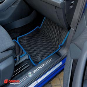 OMEVO EVA car mats for Škoda Kodiaq 5-seater 2 gen SUV (2024-2025)