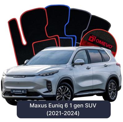Velour car mats OMEVO for Maxus Euniq 6 1 gen SUV (2021-2024)