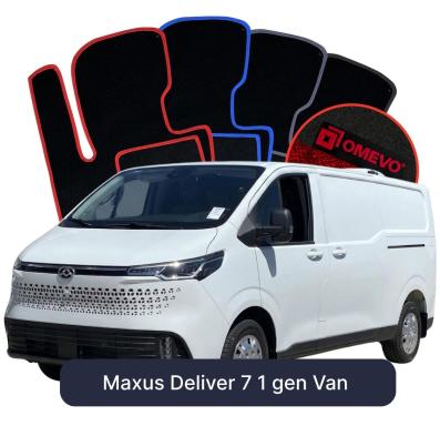 Velour car mats OMEVO for Maxus Deliver 7 1 gen Van (2023-2025)