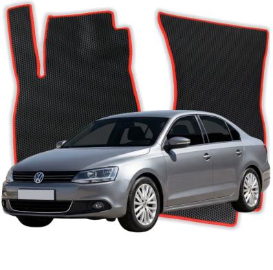 OMEVO EVA car mats for Volkswagen Jetta Hybrid A6 6 gen Sedan (2010-2018)