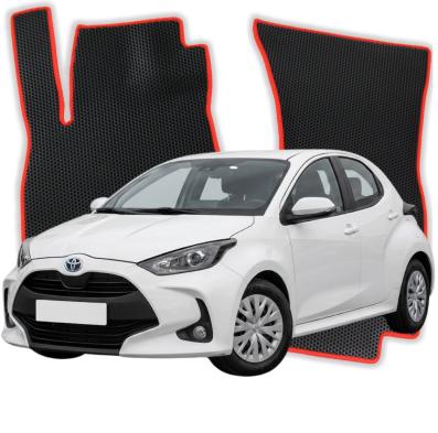 OMEVO EVA car mats for Toyota Yaris Hybrid 4 gen Hatchback 5 doors (2020-2026)