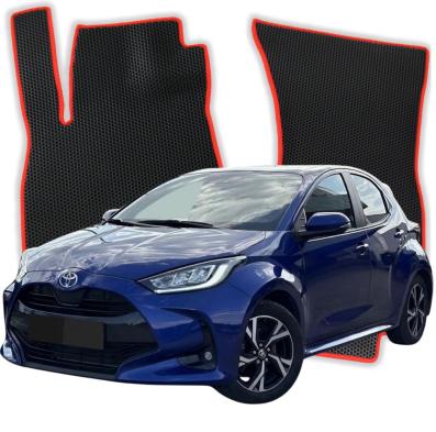OMEVO EVA car mats for Toyota Yaris Hybrid poliftingowy (od 2024) 4 gen Hatchback 5 doors (2020-2026)