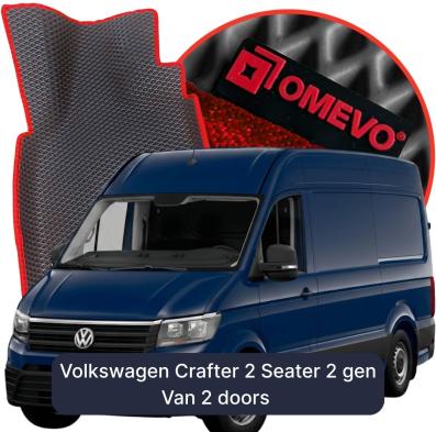 OMEVO EVA car mats for Volkswagen Crafter 2 Seater 2 gen Van 2 doors (2016-2026)