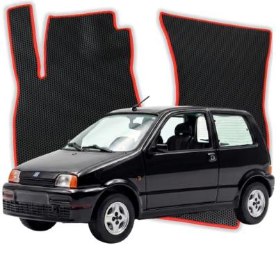 OMEVO EVA car mats for Fiat Cinquecento 1 gen Hatchback 3 doors (1991-1998)