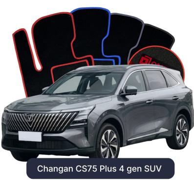 Velour car mats OMEVO for Changan CS75 Plus 4 gen SUV (2025-2026)