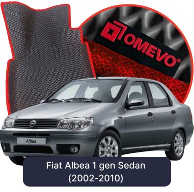 OMEVO EVA car mats for Fiat Albea 1 gen Sedan (2002-2010)