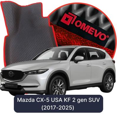 OMEVO EVA car mats for Mazda CX-5 USA KF 2 gen SUV (2017-2025)
