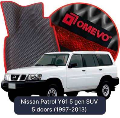 OMEVO EVA car mats for Nissan Patrol Y61 5 gen SUV 5 doors (1997-2013)