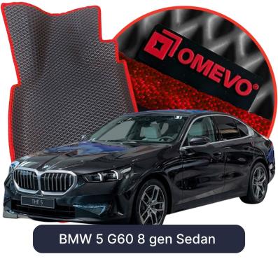 OMEVO EVA car mats for BMW 5 G60 8 gen Sedan (2023-2026)