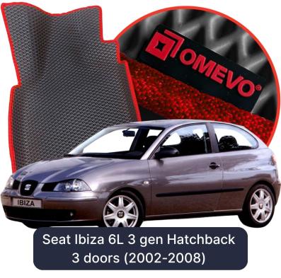 OMEVO EVA car mats for Seat Ibiza 6L 3 gen Hatchback 3 doors (2002-2008)