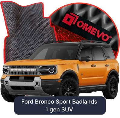 OMEVO EVA car mats for Ford Bronco Sport Badlands 1 gen SUV (2020-2026)