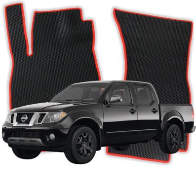 OMEVO EVA car mats for Nissan Frontier Pro-4x Crew Cab D40 2 gen Pick-up 4 doors (2004-2021)