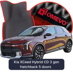 OMEVO 5D Pro EVA Mats for Kia XCeed Hybrid CD 3 gen Hatchback 5 doors (2019-2026)