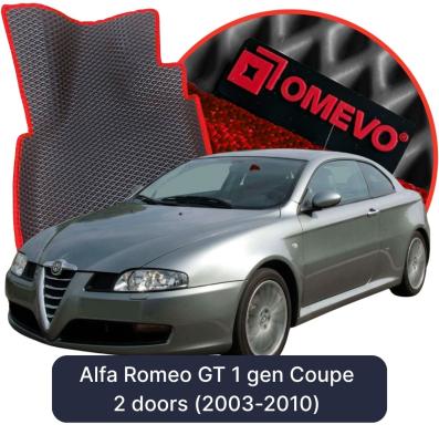 OMEVO EVA car mats for Alfa Romeo GT 1 gen Coupe 2 doors (2003-2010)