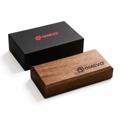 OMEVO Wooden Car Diffuser – Brown | Citrus & Sage