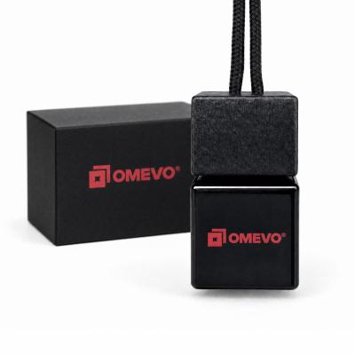 OMEVO Hanging Glass Car Freshener | Apple & Cinnamon